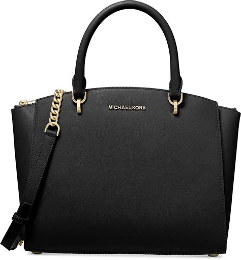 michael kors ellis signature leather satchel bag|Michael Kors satchels.